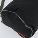 PRADA Sports Shoulder Bag Nylon Black Silver Auth 169387-15