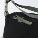 PRADA Sports Shoulder Bag Nylon Black Silver Auth 169387-18