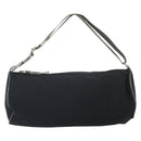 PRADA Sports Shoulder Bag Nylon Black Silver Auth 169387-13