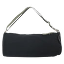 PRADA Sports Shoulder Bag Nylon Black Silver Auth 169387-2