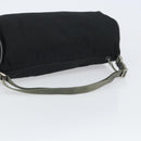 PRADA Sports Shoulder Bag Nylon Black Silver Auth 169387-7