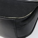 GUCCI GG Canvas Shoulder Bag Black Silver 001 2855 1625 0 Auth 169389-12