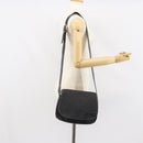 GUCCI GG Canvas Shoulder Bag Black Silver 001 2855 1625 0 Auth 169389-24