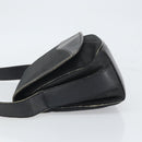 GUCCI GG Canvas Shoulder Bag Black Silver 001 2855 1625 0 Auth 169389-5