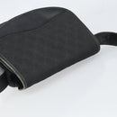GUCCI GG Canvas Shoulder Bag Black Silver 001 2855 1625 0 Auth 169389-6