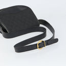 GUCCI GG Canvas Shoulder Bag Black Silver 001 2855 1625 0 Auth 169389-7
