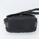 GUCCI GG Canvas Shoulder Bag Black Silver 001 2855 1625 0 Auth 169389-9