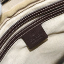 GUCCI GG Supreme Shoulder Bag PVC Beige Gold 201448 Auth 169391-19