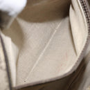 GUCCI GG Supreme Shoulder Bag PVC Beige Gold 201448 Auth 169391-22
