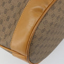 GUCCI Micro GG Supreme Shoulder Bag PVC Beige Gold Auth 169392-13