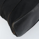 Salvatore Ferragamo Tote Bag Canvas Black Gold Auth 169405-13