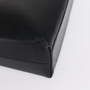 Salvatore Ferragamo Gancini Shoulder Bag Leather Black Gold Auth 169413-9