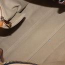 Chloe Hand Bag Leather Brown Gold Auth 169414-16