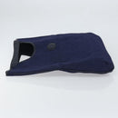CELINE C Sulky Hand Bag Canvas Navy Auth 169427-4