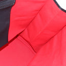 FENDI Tote Bag Canvas Black Gold Auth 169428-18