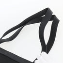 FENDI Tote Bag Canvas Black Gold Auth 169428-8