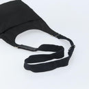 PRADA Shoulder Bag Nylon Black Silver Auth 169431-7