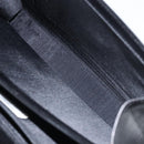 GIVENCHY Hand Bag Leather Black Gold Auth 169440-22