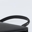 GIVENCHY Hand Bag Leather Black Gold Auth 169440-8
