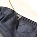 Salvatore Ferragamo Tote Bag Patent leather Black Silver Auth 169441-19