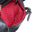 GUCCI GG Canvas Web Sherry Line Shoulder Bag Black Gold 010 378 Auth 169442-22