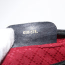 GUCCI GG Canvas Web Sherry Line Shoulder Bag Black Gold 010 378 Auth 169442-12