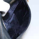 GUCCI GG Supreme Sherry Line Shoulder Bag PVC Navy Gold 22 02 005 Auth 169446-23