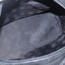 LOEWE Anagram Hand Bag Leather Gold Black Auth 169449-11