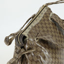 GUCCI GG Crystal Tote Bag Coated Canvas Beige Gold 197022 Auth 169450-6