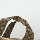 GUCCI GG Crystal Tote Bag Coated Canvas Beige Gold 197022 Auth 169450-8