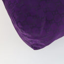 GUCCI GG Canvas Shoulder Bag Nylon Purple 281487 Auth 169451-16