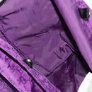 GUCCI GG Canvas Shoulder Bag Nylon Purple 281487 Auth 169451-19