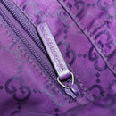 GUCCI GG Canvas Shoulder Bag Nylon Purple 281487 Auth 169451-20