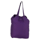GUCCI GG Canvas Shoulder Bag Nylon Purple 281487 Auth 169451-1