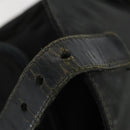 PRADA Shoulder Bag Nylon Black Silver Auth 169454-7
