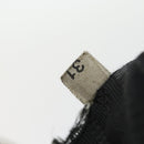 PRADA Shoulder Bag Nylon Black Silver Auth 169454-12