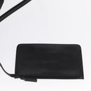 GUCCI GG Canvas Shoulder Bag Black Silver 90646 Auth 169456-21