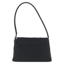 GUCCI GG Canvas Shoulder Bag Black Silver 90646 Auth 169456-3