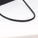GUCCI GG Canvas Shoulder Bag Black Silver 90646 Auth 169456-7