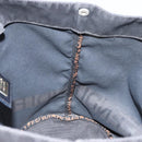 FENDI Tote Bag Nylon Black Auth 169475-16