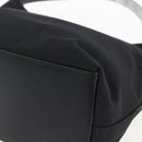 GUCCI Hand Bag Nylon Black Silver Auth 169481-14