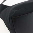 GUCCI Hand Bag Nylon Black Silver Auth 169481-15