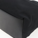 GUCCI Hand Bag Nylon Black Silver Auth 169481-16