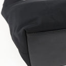 GUCCI Hand Bag Nylon Black Silver Auth 169481-17