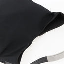 GUCCI Hand Bag Nylon Black Silver Auth 169481-6
