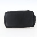 GUCCI Hand Bag Nylon Black Silver Auth 169481-5