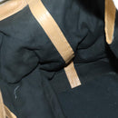 GUCCI GG Canvas Boston Bag Black Gold Auth 169500-16