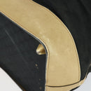 GUCCI GG Canvas Boston Bag Black Gold Auth 169500-9