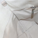 Salvatore Ferragamo Hand Bag Canvas Beige Gold Auth 169508-19
