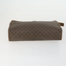 CELINE Macadam Canvas Clutch Bag PVC Leather 3 Set Brown Auth 169517-6
